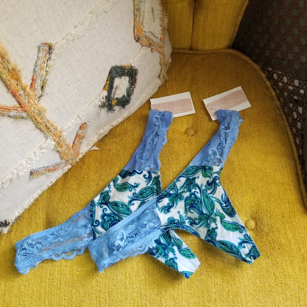 Ella Moss Underella Paisley & Lace Panties